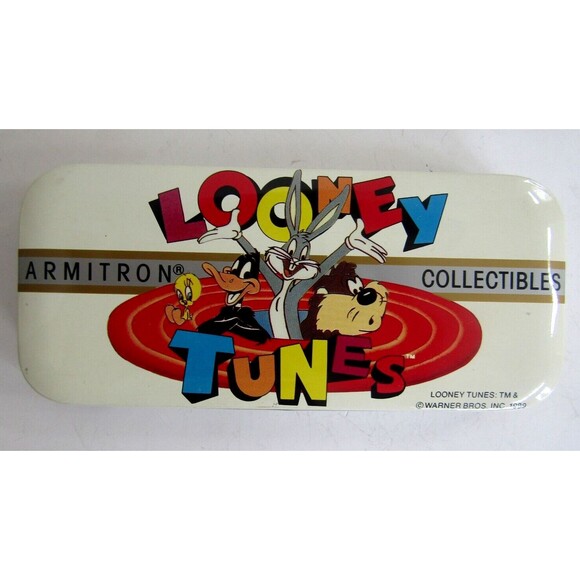 Rare Complete 1990s Armitron Looney Tunes Watch Set Tasmanian Devil Taz 1993 - Picture 9 of 11